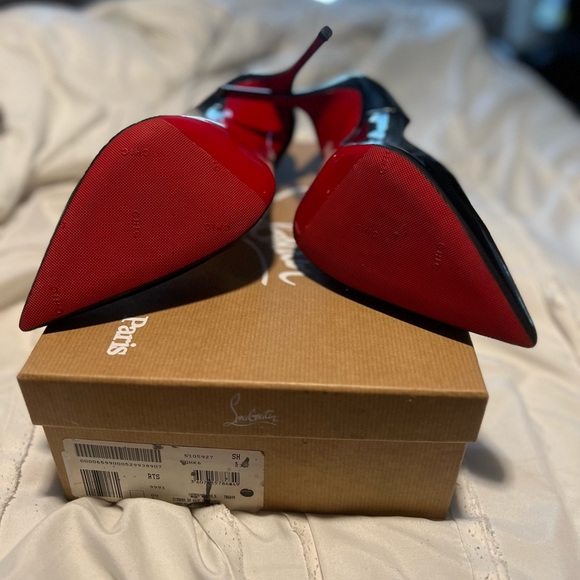 Christian Louboutin so Kate patent leather w sole protector - Picture 5 of 6